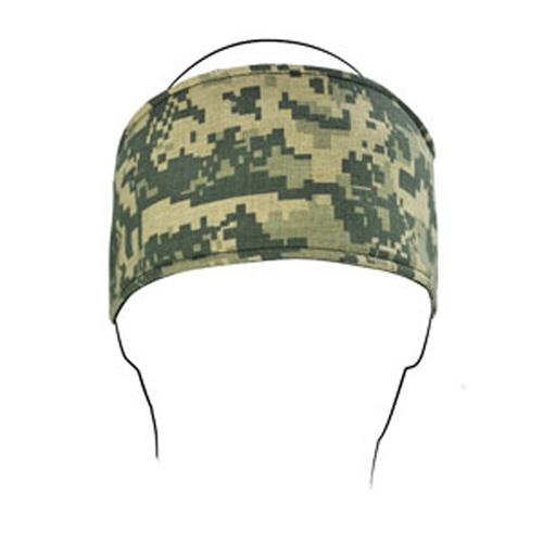 Zan Headgear - Zan Headgear Fleece Headband - HBF169ACU - U.S. Army Digital Acu Camo - OSFM