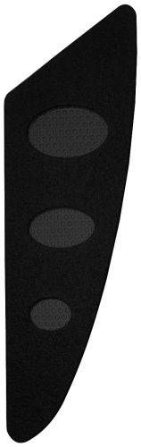 RF Custom Parts - RF Custom Parts Floorboards - Black Speedball - XF-1-661315