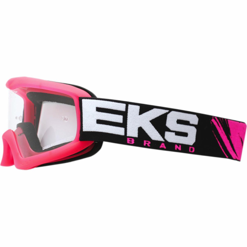 EKS Brand - EKS Brand X-Grom Youth Goggles - 06730175 - Liquid Fluorescent Pink / Clear Lens - OSFM