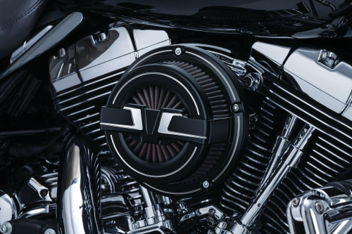 Kuryakyn - Kuryakyn Bahn Air Cleaner Assmbly Only - Tuxedo - 9580