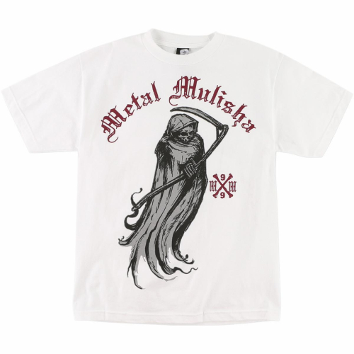 Metal Mulisha - Metal Mulisha Last Call T-Shirt - M155S18102WHTM - White - Medium