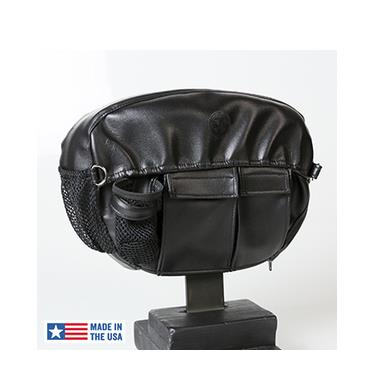 Bone Mountain - Bone Mountain Motor Gear Vintage Rider Backrest Organizer - Black Icon - 530914