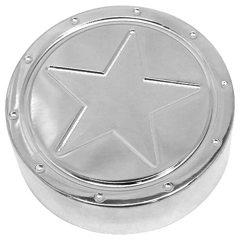 RF Custom Parts - RF Custom Parts Clutch Arm Cover - Chrome - Lone Star - RF-3620LSC