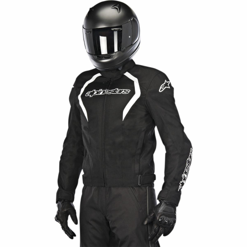 Alpinestars - Alpinestars Fastback Waterproof Jacket - 3200015-12-L - Black/White - Large