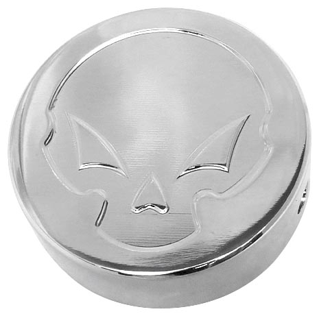 RF Custom Parts - RF Custom Parts Clutch Arm Cover - Chrome - Alien Skull - RF-3620SC