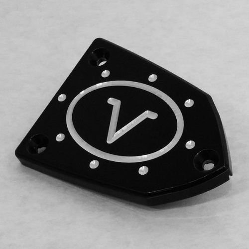 RF Custom Parts - RF Custom Parts Reservoir Cover - Left - V- Black - RF-3568