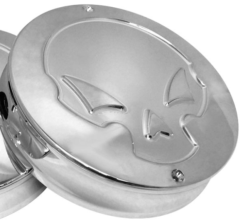 RF Custom Parts - RF Custom Parts Engine Badges - Chrome - Alien Skull - RF-3599CR