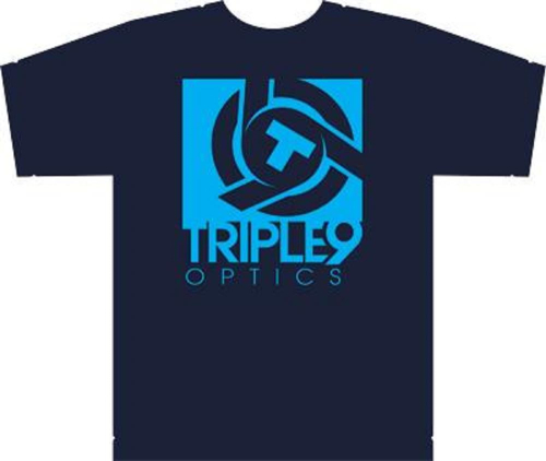 Triple 9 Optics - Triple 9 Optics Logo T-Shirt - 37-2751M - Navy - Medium