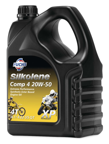 Silkolene - Silkolene Comp-4 XP Oil - 20W50 - 4L. - 600886226