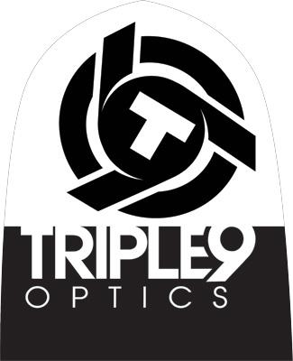 Triple 9 Optics - Triple 9 Optics Beanie - 37-2701 - Black/White - OSFM