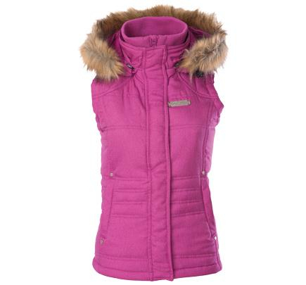 DSG - DSG Hooded Womens Vest - 97176 - Berry - Small