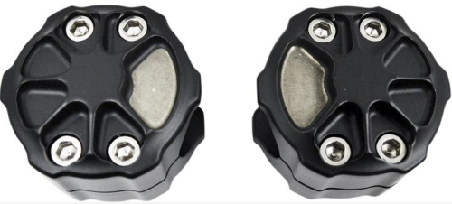 LA Choppers - LA Choppers Fusion Handlebar Risers - 1-1/4in. Clamp - Matte Black - LA-F510-01M