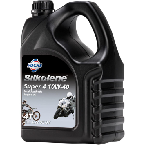 Silkolene - Silkolene Super-4 Oil - 10W40 - 4L. - 600756925