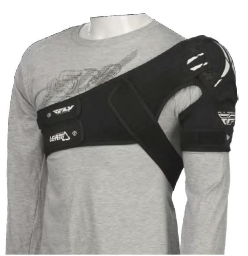 Fly Racing - Fly Racing Fly Shoulder Brace - Left Side - SHLDR BRC LT L-X - Black - Lg-XL