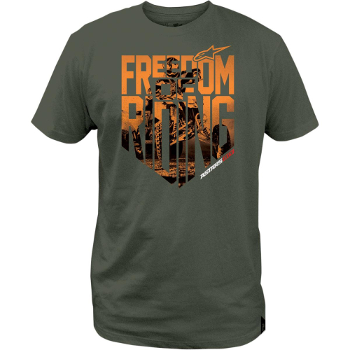 Alpinestars - Alpinestars Freedom Photo T-Shirt - 1M35720506902X - Green - 2XL