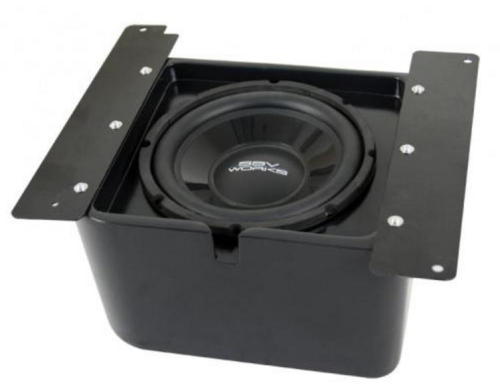 SSV Works - SSV Works 10in. Under Seat Sub Woofer with Box - RG3-USSB10