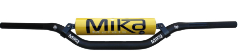 Mika Metals - Mika Metals 7/8in. Handlebar - YZ/Reed Bend - Yellow Pad - MK-78-YZ-YELLOW