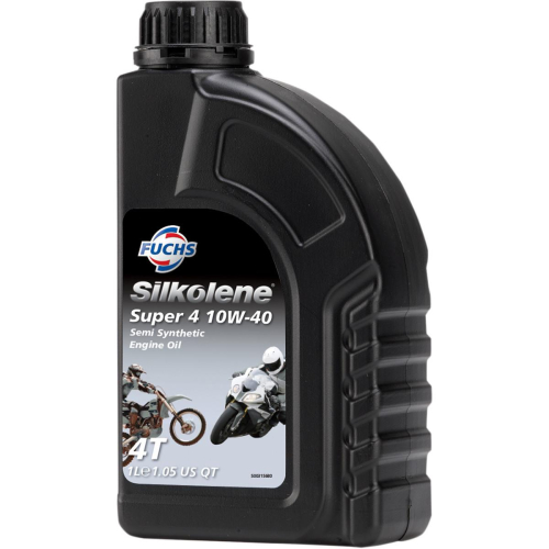 Silkolene - Silkolene Super-4 Oil - 10W40 - 1L. - 600756901