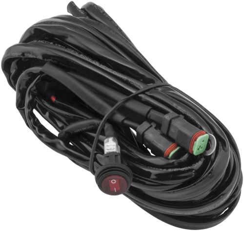 QuadBoss - QuadBoss Wiring Harness (B) - Dual DT Connectors 150W per Fixture - 12078