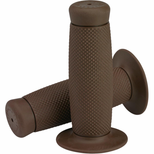 Biltwell Inc. - Biltwell Inc. Renegade Grips for 7/8in. Handlebars - Chocolate - GRREN78CO