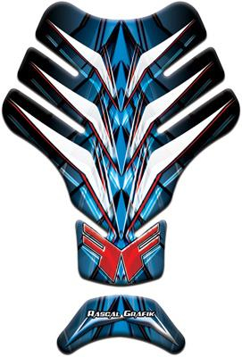 Rascal Grafik - Rascal Grafik X-ak Tank Pad - Red/White/Blue - RA39505