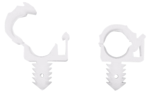 Parts Unlimited - Parts Unlimited Push-Type Wire Clips - 11/32in. - 2404-0623