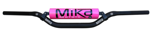 Mika Metals - Mika Metals 7/8in. Oversize Handlebar - MC Bend - Pink Pad - MKH-11-SV-PINK