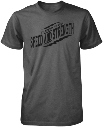 Speed & Strength - Speed & Strength Trademark T-Shirt - 879645 - Gray - Small