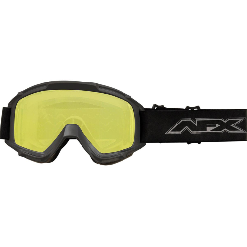AFX - AFX Cold Weather Double Lens Goggles - 26012047 - Black / Yellow Lens - OSFM