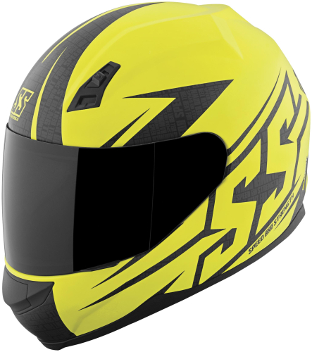 Speed & Strength - Speed & Strength SS700 Hammer Down Helmet - 871414 - Matte Hi-Vis - Large