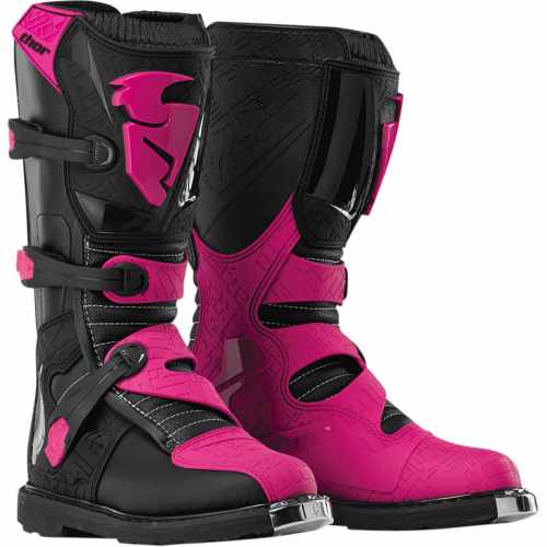 Thor - Thor Blitz Womens Boots - XF-2-3410-1478 - Black/Magenta - 5