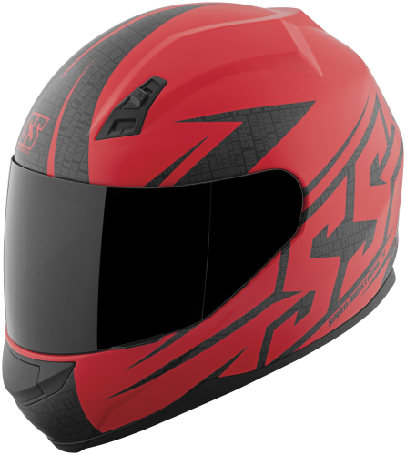 Speed & Strength - Speed & Strength SS700 Hammer Down Helmet - 871430 - Matte Red - Large