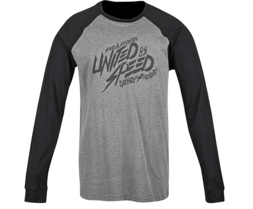 Speed & Strength - Speed & Strength United by Speed Long Sleeve T-Shirt - 879634 - Heather Gray - 2XL