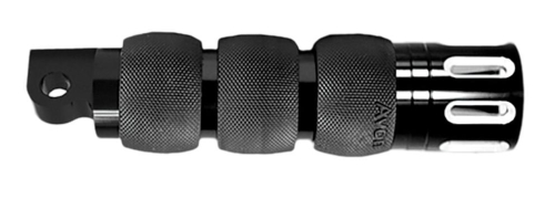 Avon Grips - Avon Grips Air Cushioned Deep Cut Footpegs - Black - FP-AIR-90-AN-DC