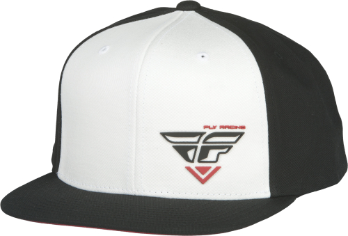 Fly Racing - Fly Racing Choice Hat - XF-3-351-0540 - White/Black - OSFM
