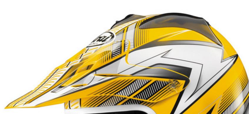 Arai Helmets - Arai Helmets Visor for VX-Pro3 Helmet - Nitrous Yellow - 810823