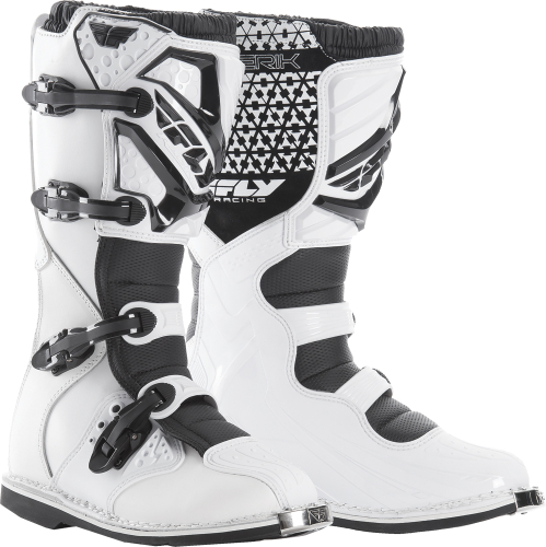 Fly Racing - Fly Racing Maverik MX Boots - 364-56410 - White - 10