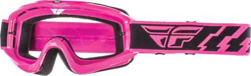 Fly Racing - Fly Racing Focus Goggles (2017) - 37-3007 - Pink / Clear Lens - OSFM
