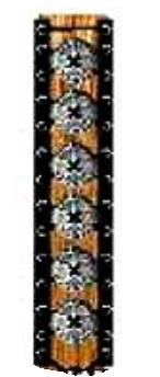 Hair Glove - Hair Glove Hair Glove 8in. - Star Concho Laced - 31847