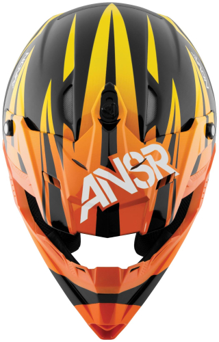 Answer - Answer Visor for Nova Dyno Helmet  Black/Orange - 454708