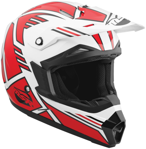 MSR - MSR Helmet Visor for Assault Graphic Helmet - Red/White - 359401