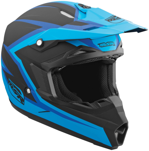 MSR - MSR Helmet Visor for Assault Graphic Helmet - Blue/Black - 359402