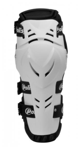 Polisport - Polisport Devil Knee/Shin Guard - 8001500016 - White - OSFM