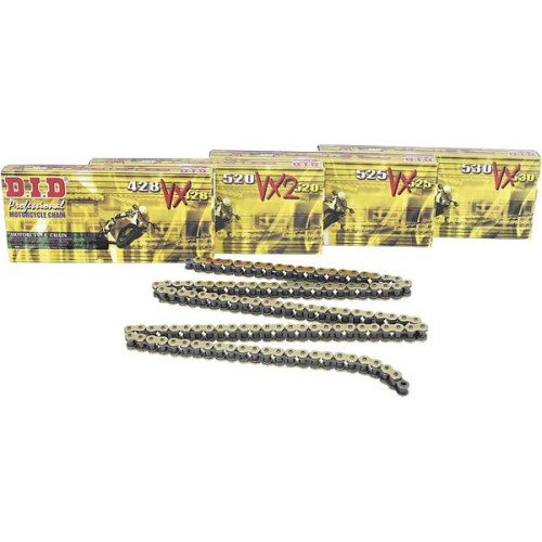 D.I.D - D.I.D 520 VX2 Series Pro X-Ring Chain - 25ft. Bulk Chain - 520VX2-25FT