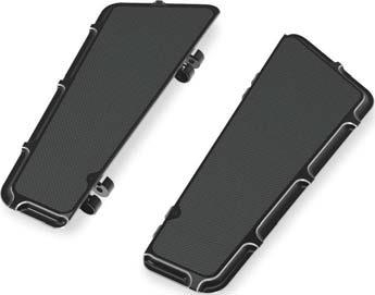 Arlen Ness - Arlen Ness Beveled Fusion Series Passenger Floorboard - Chrome - 15-420