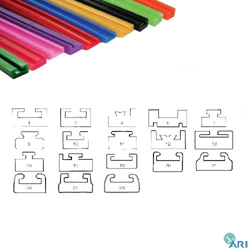 Garland Mfg Co - Garland Mfg Co Slides - UHMW - White - 15 - 57in. - 15-57.00-0-0200