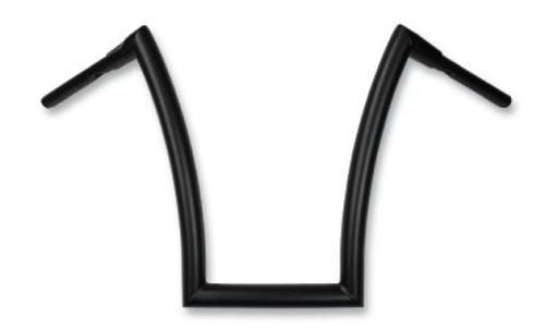 Todds Cycle - Todds Cycle 1-1/2in. Strip Handlebars - 10in. - Flat Black - 0601-2234