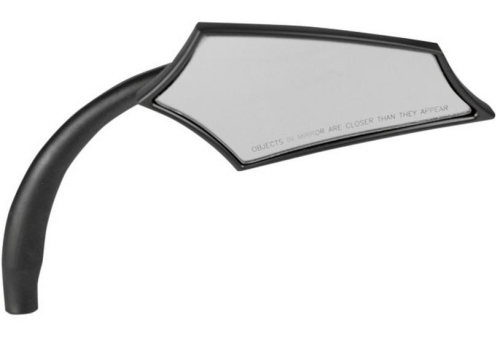Russ Wernimont Designs - Russ Wernimont Designs 5-Arc Style Mirror - Left - Black - RWD-50100