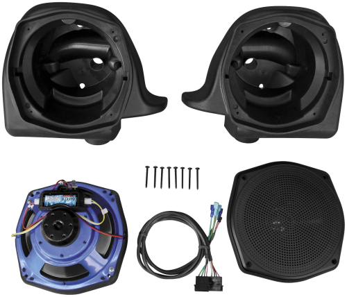 J&M - J&M Rokker Series XT Lower Fairing Speaker Kit - 140+W - HLPS-7252