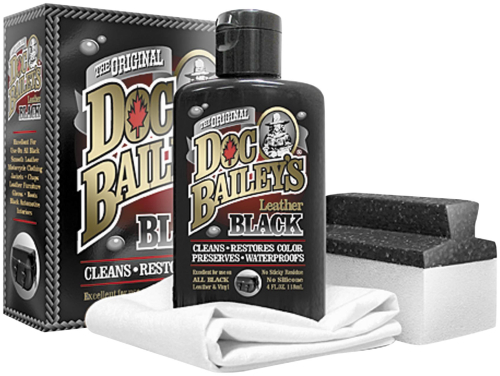 Doc Baileys - Doc Baileys Leather Black Detail Kit - 80004-12